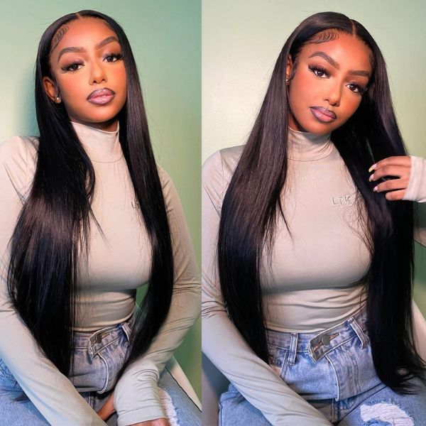 HD Lace Straight T-Part Lace Human Hair Wig | 8"-14"