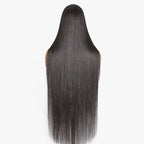 Glueless HD Lace Straight T-Part Lace Human Hair Wig - Blonde 180% Density | 10"-28"