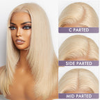 Glueless HD Lace Layered T-Part Lace Human Hair Wig - Red | 10"-28"