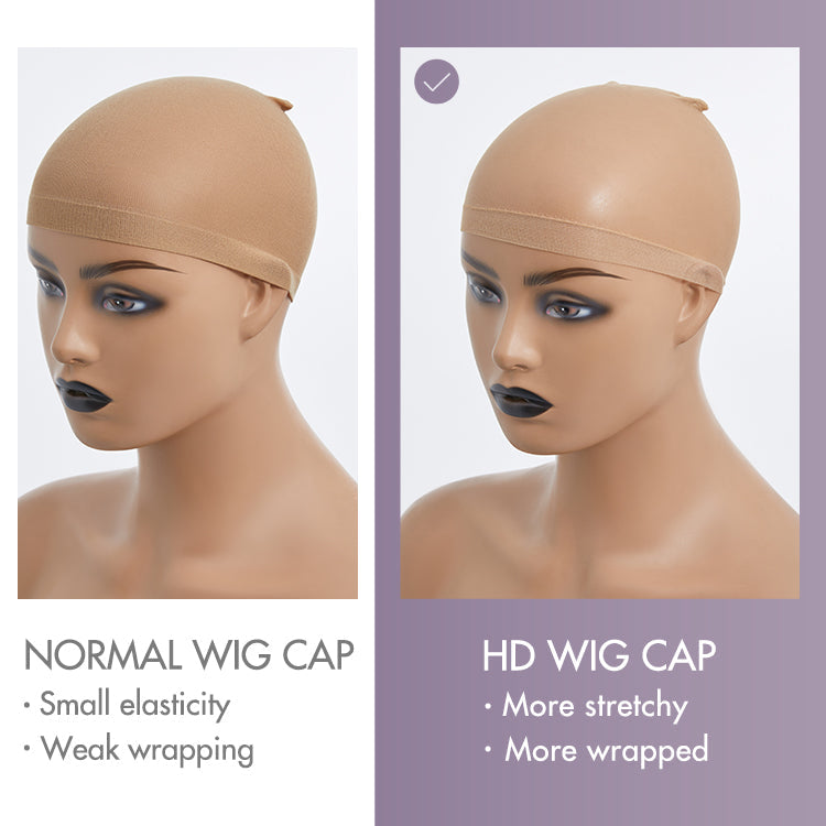 HD Lace Body Wave T-Part Lace Human Hair Wig - Grey with Bangs | 10"-28"