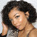 Glueless HD Lace Pixie T-Part Lace Human Hair Wig | 8"-14"