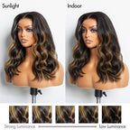 Glueless HD Lace Loose Wave T-Part Lace Human Hair Wig - Red | 10"-28"