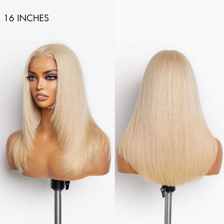 Glueless HD Lace Layered T-Part Lace Human Hair Wig - Red | 10"-28"