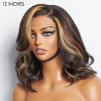 Glueless HD Lace Bob T-Part Lace Human Hair Wig - Red | 8"-14"