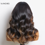 Glueless HD Lace Layered T-Part Lace Human Hair Wig - Red | 10"-28"