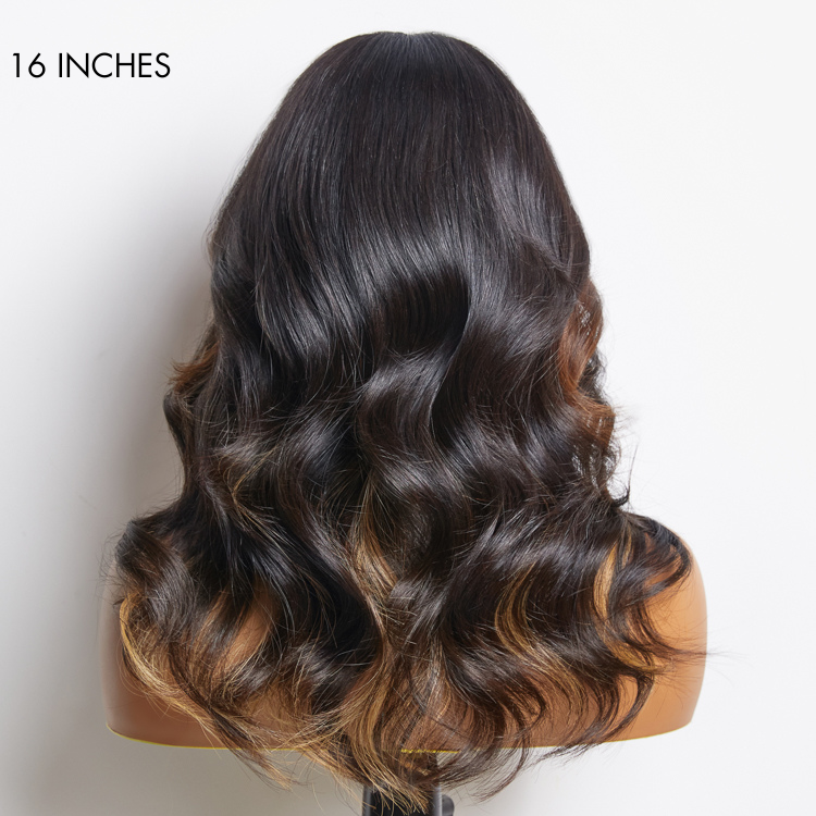 Glueless HD Lace Layered T-Part Lace Human Hair Wig - Red | 10"-28"