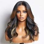 Glueless HD Lace Layered T-Part Lace Human Hair Wig - Red | 10"-28"