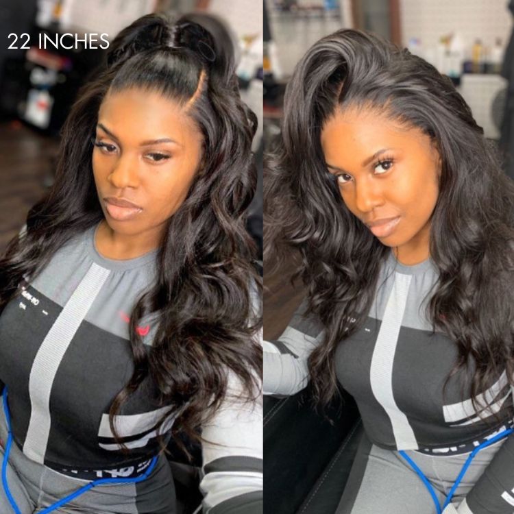 Straight Full Lace Human Hair Wig - Blonde | 10"-28"