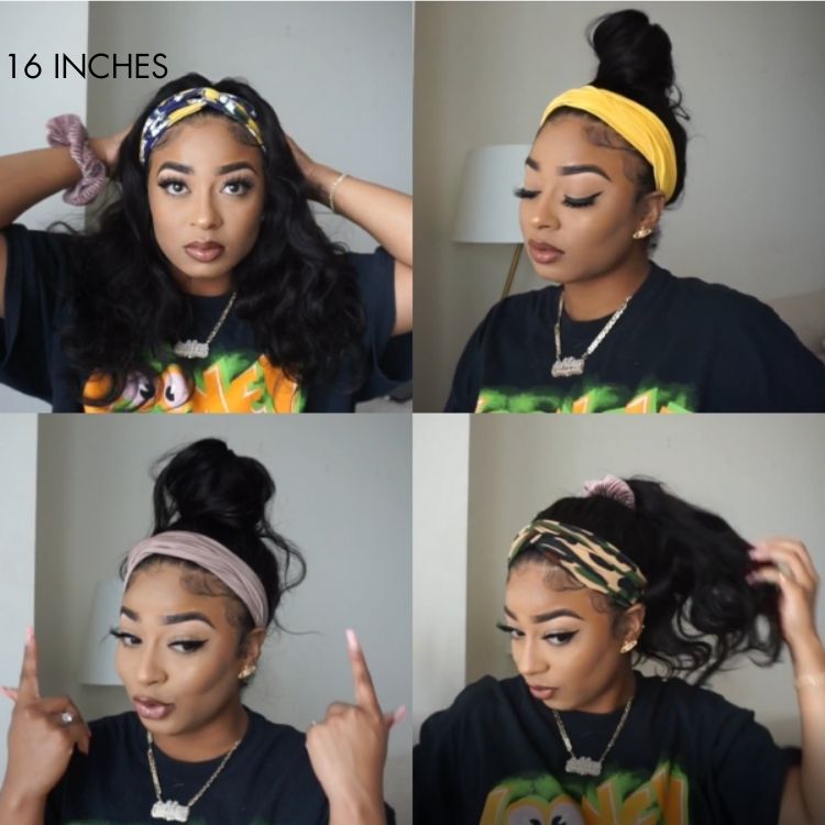 Glueless Loose Wave Human Hair Wig | 8"-14"