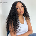 Glueless Curly 13X4 Frontal Human Hair Wig - Blonde Pre-Plucked 180% Density | 8"-14"