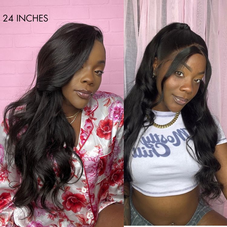 Glueless Body Wave 13X6 Frontal Human Hair Wig | 10"-28"