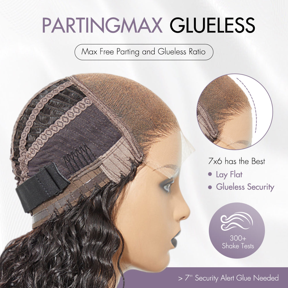 Glueless HD Lace Body Wave T-Part Lace Human Hair Wig - Blonde Pre-Plucked | 10"-28"