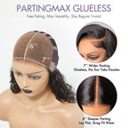 Glueless HD Lace Body Wave T-Part Lace Human Hair Wig - Blonde Pre-Plucked | 10"-28"