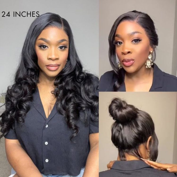 Glueless Body Wave 13X6 Frontal Human Hair Wig | 10"-28"