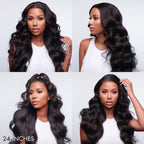Glueless Body Wave 13X6 Frontal Human Hair Wig | 10"-28"