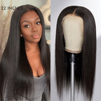 Glueless HD Lace Kinky Straight T-Part Lace Human Hair Wig | 10"-28"