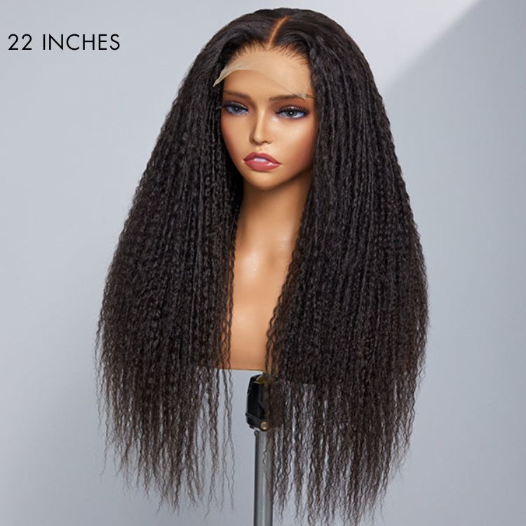 Glueless Body Wave 5X5 Closure Human Hair Wig - Red Pre-Plucked | 10"-28"