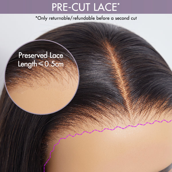 Straight Full Lace Human Hair Wig - Blonde | 10"-28"