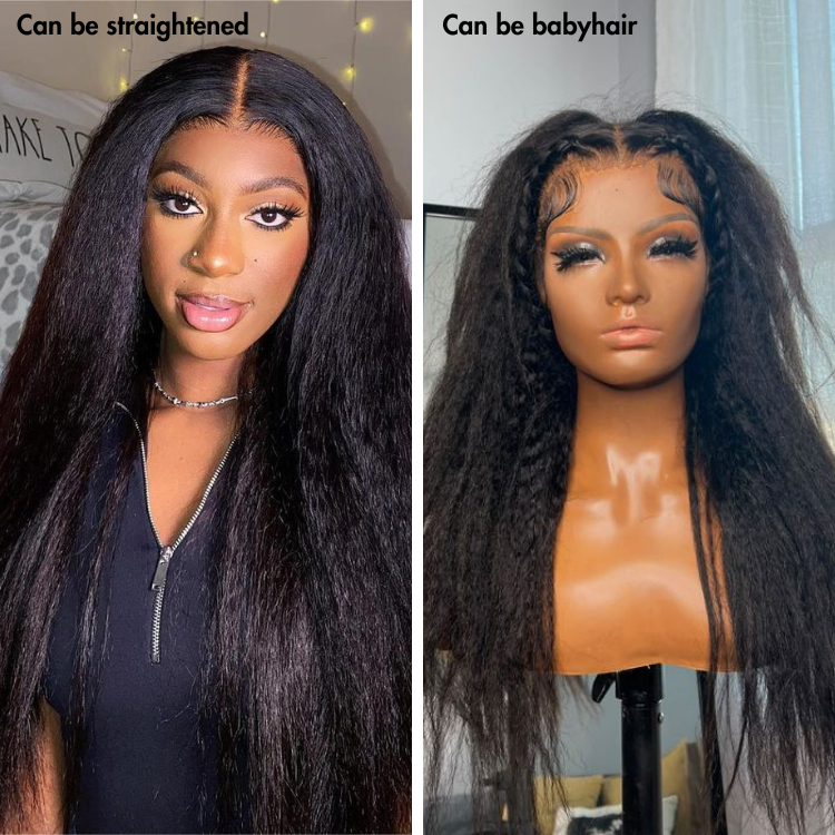 Glueless Body Wave 5X5 Closure Human Hair Wig - Red Pre-Plucked | 10"-28"