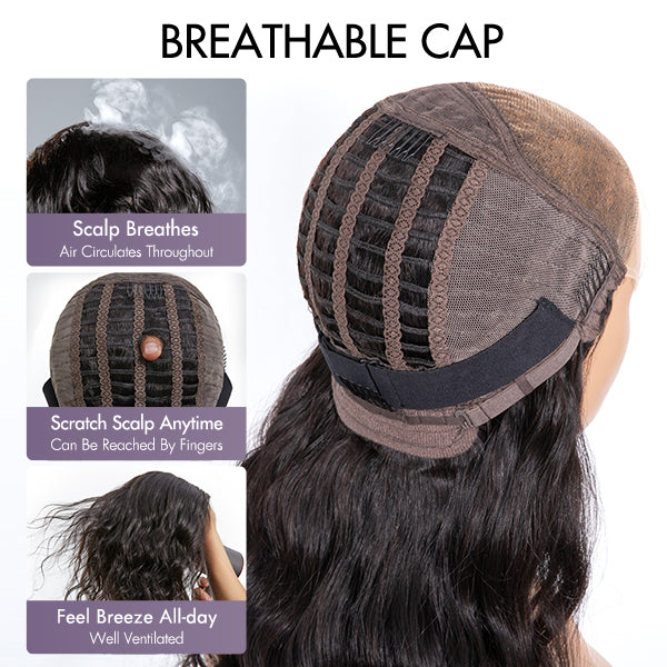 Glueless HD Lace Loose Wave 5X5 Closure Human Hair Wig | 10"-28"