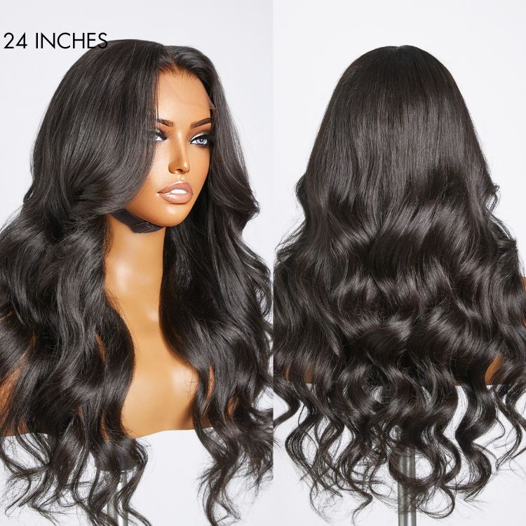 Glueless HD Lace Loose Wave 5X5 Closure Human Hair Wig | 10"-28"