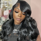 Glueless Loose Wave 5X5 Closure Human Hair Wig with Bangs | 10"-28"