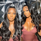 Glueless Straight T-Part Lace Human Hair Wig - Blonde | 10"-28"