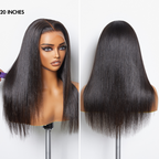 Glueless Straight T-Part Lace Human Hair Wig - Blonde | 10"-28"
