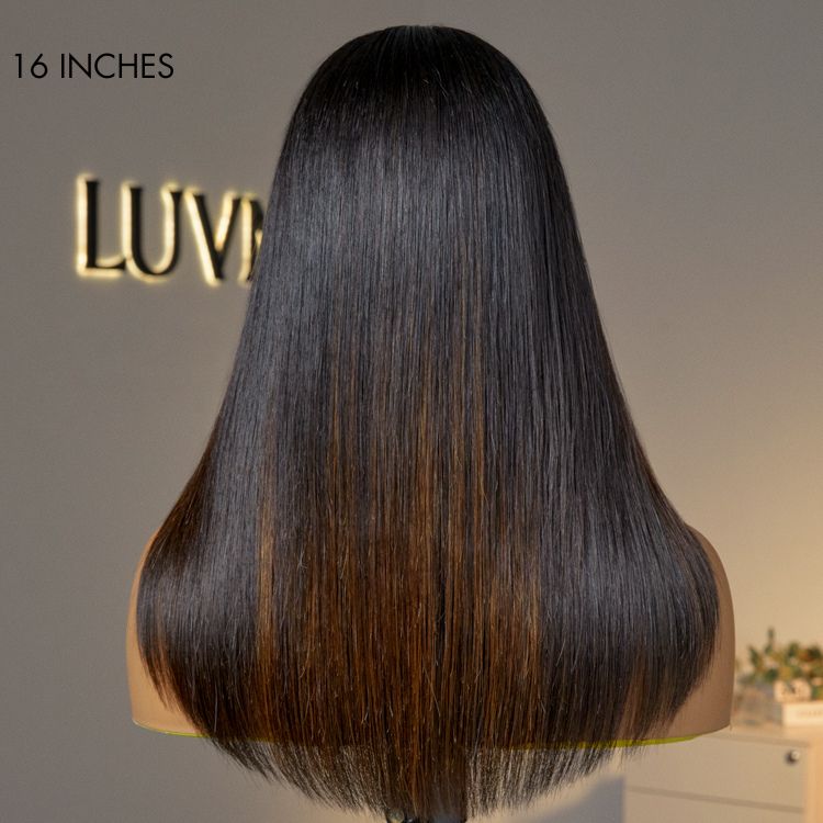 Glueless HD Lace Layered T-Part Lace Human Hair Wig - Red | 10"-28"