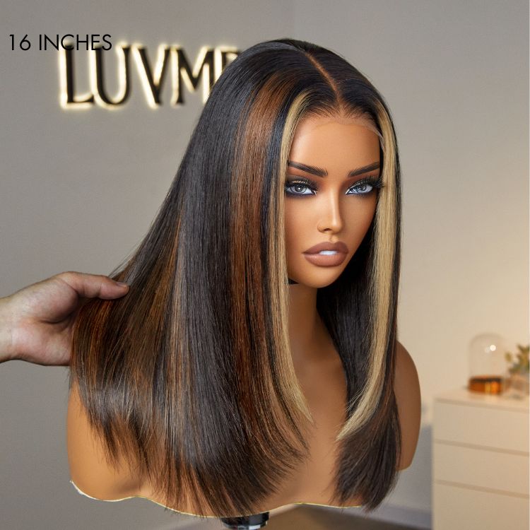 Glueless HD Lace Layered T-Part Lace Human Hair Wig - Red | 10"-28"
