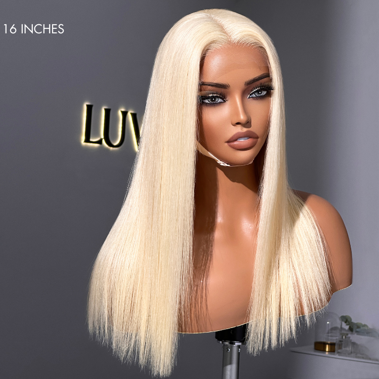 Glueless HD Lace Straight T-Part Lace Human Hair Wig - Red 180% Density | 10"-28"