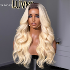 Glueless HD Lace Loose Wave T-Part Lace Human Hair Wig - Red | 10"-28"