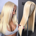 Glueless HD Lace Straight T-Part Lace Human Hair Wig - Red 180% Density | 10"-28"