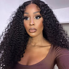 Loose Wave V-Part Human Hair Wig | 10"-28"