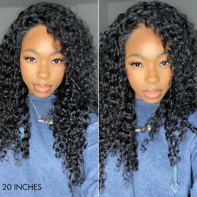 Loose Wave V-Part Human Hair Wig | 10"-28"