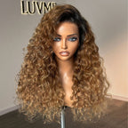 Glueless Loose Wave 13X4 Frontal Human Hair Wig - Ombre | 10"-28"