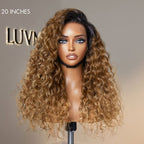 Glueless Loose Wave 13X4 Frontal Human Hair Wig - Ombre | 10"-28"