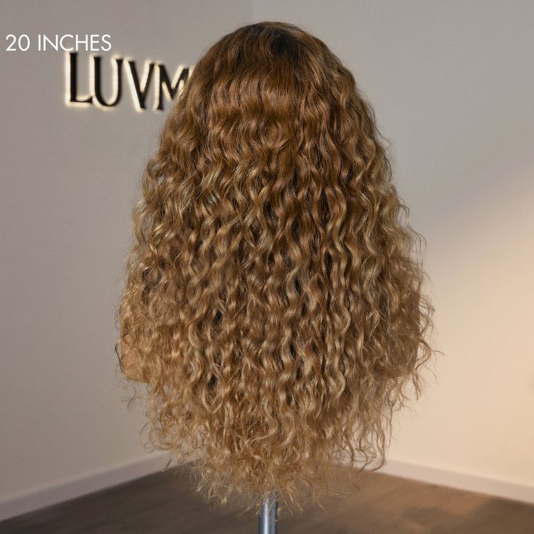 Glueless Loose Wave 13X4 Frontal Human Hair Wig - Ombre | 10"-28"