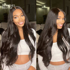 Glueless HD Lace Straight T-Part Lace Human Hair Wig - Blonde 180% Density | 8"-14"