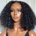 Glueless HD Lace Curly T-Part Lace Human Hair Wig | 8"-14"