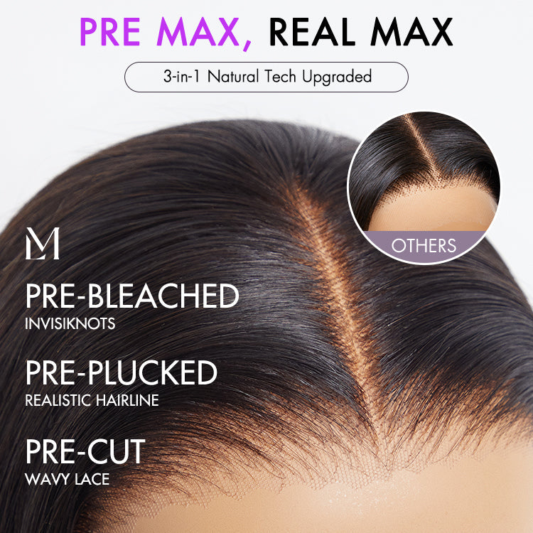 Glueless Bob T-Part Lace Human Hair Wig - Blonde | 8"-14"