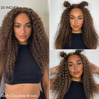 Glueless Curly 5X5 Closure Human Hair Wig - Red | 10"-28"