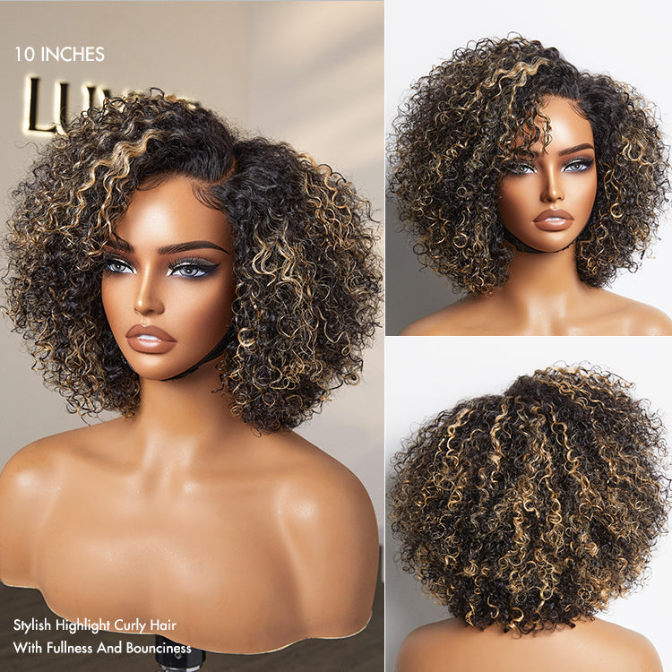 Glueless HD Lace Pixie T-Part Lace Human Hair Wig | 8"-14"