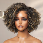 Glueless HD Lace Pixie T-Part Lace Human Hair Wig | 8"-14"