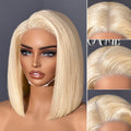 Glueless HD Lace Bob T-Part Lace Human Hair Wig - Red | 8"-14"