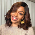 Glueless HD Lace Loose Wave T-Part Lace Human Hair Wig - Red | 8"-14"