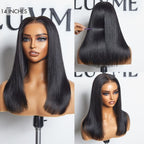 Glueless Straight T-Part Lace Human Hair Wig - Blonde | 10"-28"