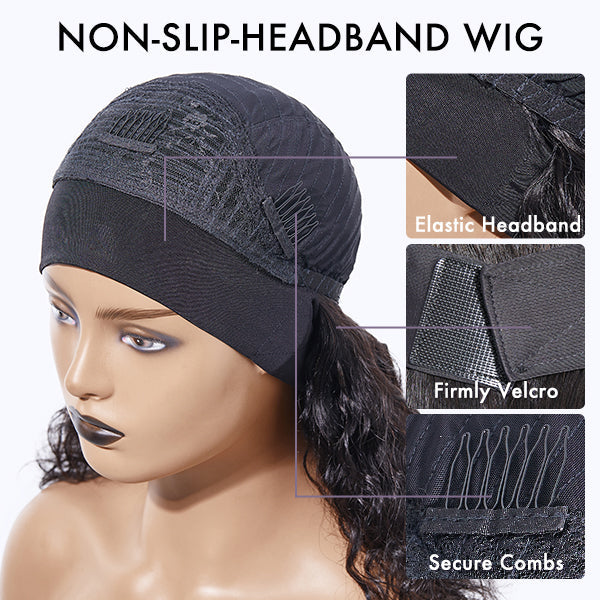Glueless Curly Human Hair Wig | 10"-28"