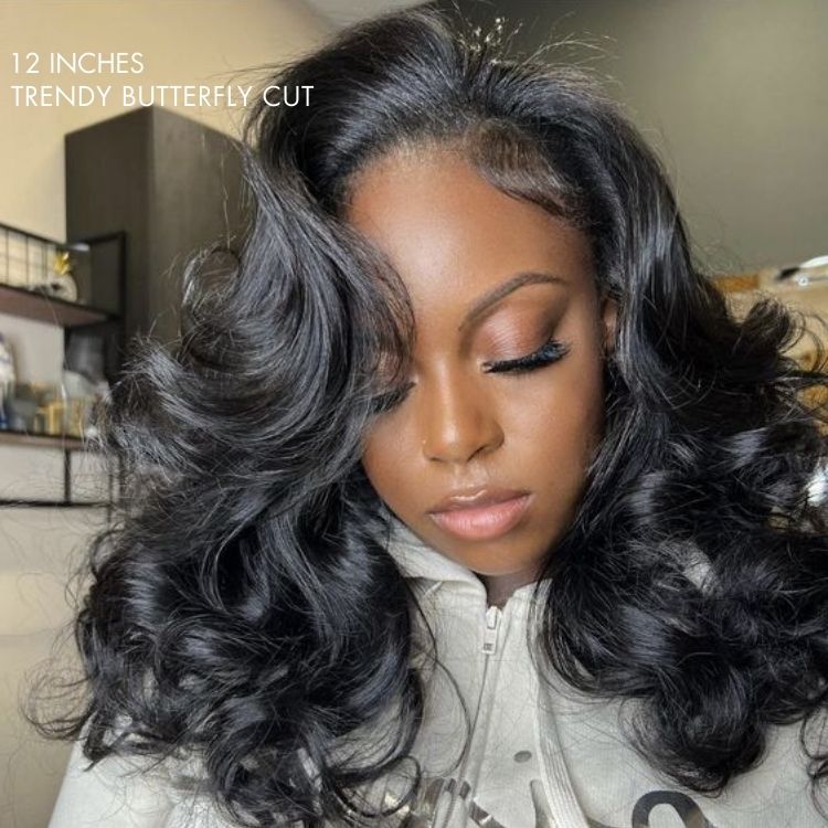 Glueless HD Lace Body Wave T-Part Lace Human Hair Wig - Blonde Pre-Plucked | 10"-28"