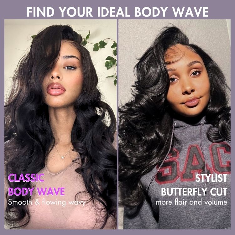 Glueless HD Lace Layered T-Part Lace Human Hair Wig - Red | 10"-28"